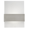 EGLO 93438 AL-LED-WL/ 2-light à 2,5W, stainless-steel/satinated glass 'NADELA'