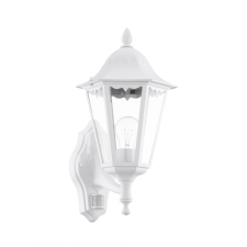 EGLO 93447 outdoor-wall lamp, with sensor, white, glass clear kültéri világítás