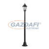 EGLO 93464 Kültéri álló E27 1x60W m:200cm d:23cm alumínium öntvény fekete, átlátszó üveg IP44 Navedo