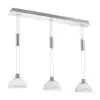 EGLO 93468 LED-es függ 3x6W matt nikkel egyenes Montefio