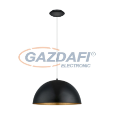 EGLO 94936 Függeszték E27 60W fekete/arany Gaetano világítás
