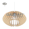 EGLO 95257 Függeszték E27 60W 50cm juhar Cossano
