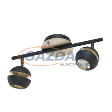EGLO 95483 LED fali/ mennyezeti GU10 2x3,3W fekete/arany Nocito világítás