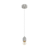 EGLO 95522 Függeszték E27 1x60W szürke Silvares