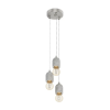 EGLO 95523 Függeszték E27 3x60W szürke Silvares
