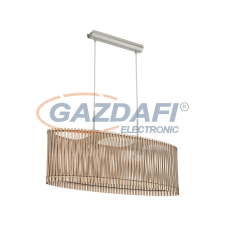 EGLO 96194 Függeszték E27 2x60W 75cm juhar Sendero világítás