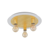 EGLO 97492 - LED Menyezeti lámpa PASSANO 3xE27/4W/230V arany