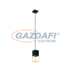 EGLO 97733 LED függeszték GU10 1x5W fekete/arany Montebaldo