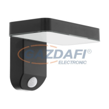 EGLO 98191 Szolár LED kültéri fali lámpa 4,5W mozgásérzékelős fekete Pation kültéri világítás