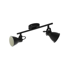 EGLO 98398 LED fali/mennyezeti lámpa GU10 2x3,3W fekete Seras világítás