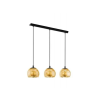 EGLO 98525 függeszték lámpatest E27 3x40W fekete/arany Albaraccin