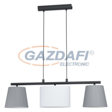 EGLO 98587 függesztékE14 3x25W fekete/szürke/fehér Almeida1 világítás