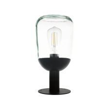 EGLO 98702 kültéri állólámpa E27 1x60W IP44 fekete/átlátszó Donatori kültéri világítás