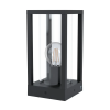 EGLO 98714 kültéri állólámpa E27 1x40W IP44 fekete/átlátszó Cascinetta