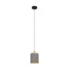 EGLO 99445 Függeszték E27 1x40W fek/capp Albariza