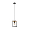 EGLO 99795 Függeszték E27 1x40Wfekete/fa LIBERTAD