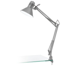 EGLO Asztali lámpa, 40 W, "Firmo", ezüst elemlámpa