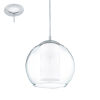 EGLO BOLSANO átlátszó függesztett lámpa (EG-92761) E27 1 izzós