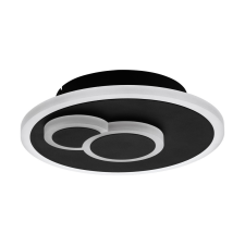 EGLO CADEGAL fekete - fehér LED mennyezeti lámpa (EG-30659) LED 1 izzós IP20 világítás