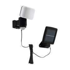 EGLO Casabas fekete napelemes fali lámpa (EGL-98195) SOLAR-LED 1 izzós IP44 kültéri világítás