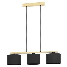 EGLO CASTRALVO barna-fekete függesztett lámpa (EG-900313) E27 3 izzós IP20 világítás