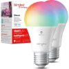 EGLO Connect.Z Zigbee 12224 G95 LED Lámpa Filament Égő - Izzószálas Hatás, 4,9 W, E27, Meleg Fehér (12224)