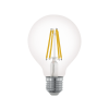 EGLO E27 LED izzó 7,5W 2700 Kelvin gömb formájú-60W-ot kiváltó átlátszó filament LED izzó (EG-110023) E27