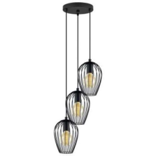 EGLO EGLO 49479 NEWTOWN Függeszték E27 3x60W 38cm fekete világítás
