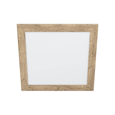 EGLO Eglo Piglionasso 99435 mennyezeti LED panel fa kerettel, 20W, 4000K, 2850 lm világítás