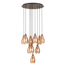 EGLO Eglo Siracusa 39509 függeszték, 10x60W E27 világítás