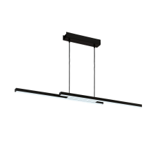 EGLO FRAIOLI-Z fekete LED függesztett lámpa (EG-900081) LED 2 izzós IP20 világítás