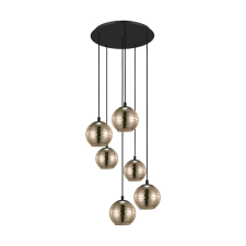 EGLO Függ E27 6x40W fekete/arany LEMORIETA világítás