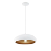 EGLO Függeszték E27 60W 40cm feh/rézMogano1
