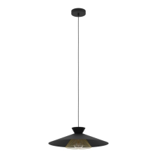 EGLO Grizedale fekete-sárgaréz függesztett lámpa (EG-43885) E27 1 izzós IP20 világítás
