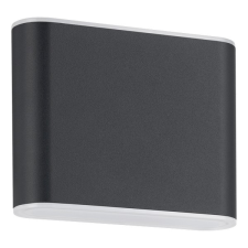 EGLO Grutti antracit LED kültéri fali lámpa (EG-901025) LED 2 izzós IP65 kültéri világítás