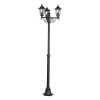  Eglo LATERNA 4 állólámpa alimínium ötvözet fekete 22145