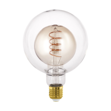 EGLO LED E27 G125 4W 2000K 200lm borostyán Eglo-110258 izzó