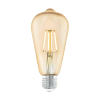 EGLO LED E27 ST64 4W 2200K 270lm borostyán Eglo 110055