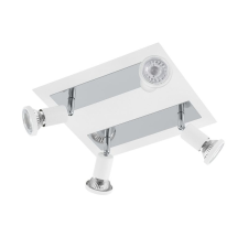 EGLO LED menny.GU10 4x5W fehér/króm Sarria világítás