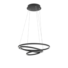 EGLO LOBINERO-Z fekete LED függesztett lámpa (EG-900479) LED 1 izzós IP20 világítás