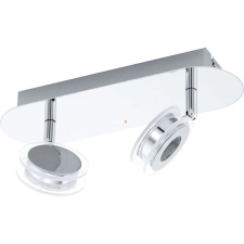 EGLO Magyarország Kft. Eglo Sarolo mennyezeti LED spot lámpa, 30x10 cm, króm világítás