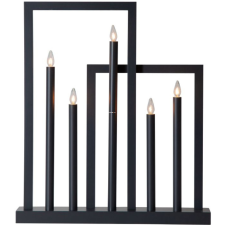 EGLO Magyarország Kft. Fekete gyertyatartó modern stílusban, keretezett (Frame) karácsonyi dekoráció