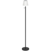 EGLO Magyarország Kft. Kültéri napelemes LED állólámpa, RGBW, 140 cm - Montapalma Eglo 75888, újratölthető, állítható fényerősség, húzókapcsolós, 2,2 W, 3000 K +RGB, 190 lm