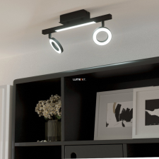 EGLO Magyarország Kft. LED spotlámpa 6,4 W, melegfehér, fekete (Cardillio) világítás