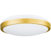 EGLO Magyarország Kft. Mennyezeti LED lámpa sárgaréz színben, melegfehér fényű - Lezuza Eglo 31223