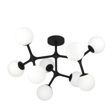 EGLO Maragall fekete-fehér mennyezeti lámpa (EGL-39532) G9 9 izzós IP20 világítás