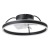 EGLO mennyezeti ventilátor lámpa LED RGB CCT 50 cm átmérő fekete