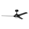 EGLO Orcutt matt fekete LED mennyezeti ventilátoros lámpa (EG-35228) LED 1 izzós IP20