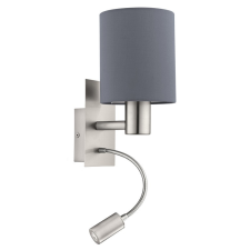 EGLO PASTERI nikkel fali lámpa (EG-96479) E27+LED 2 izzós világítás