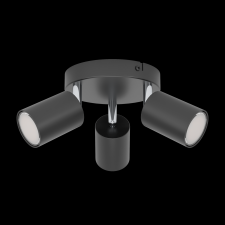 EGLO RECISO-E SPOT LÁMPA GU10 3X5W IP20 14X8,5CM FEKETE-KRÓM világítás